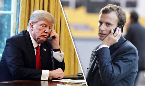 رئیس‌جمهوری آمریکا طی تماسی تلفنی با همتای فرانسوی خود بار دیگر تاکید کرد که تحریم‌ها علیه ایران در شرایط فعلی لغو نمی‌شود.