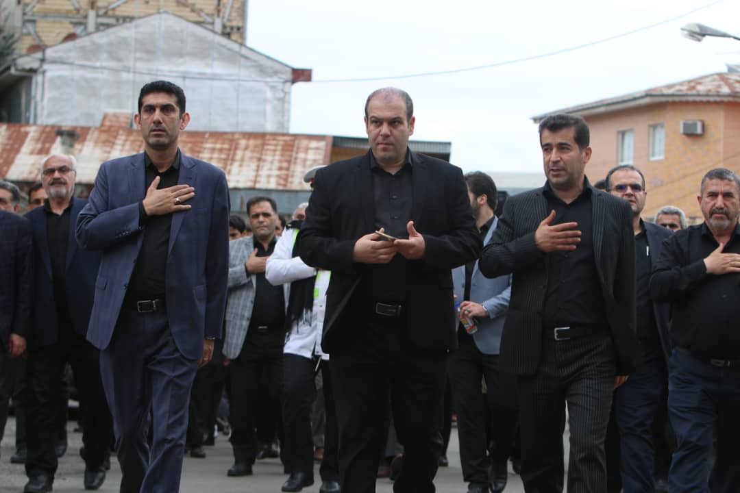 مراسم تاسوعای حسینی به همت شهردار و شورای شهر لاهیجان