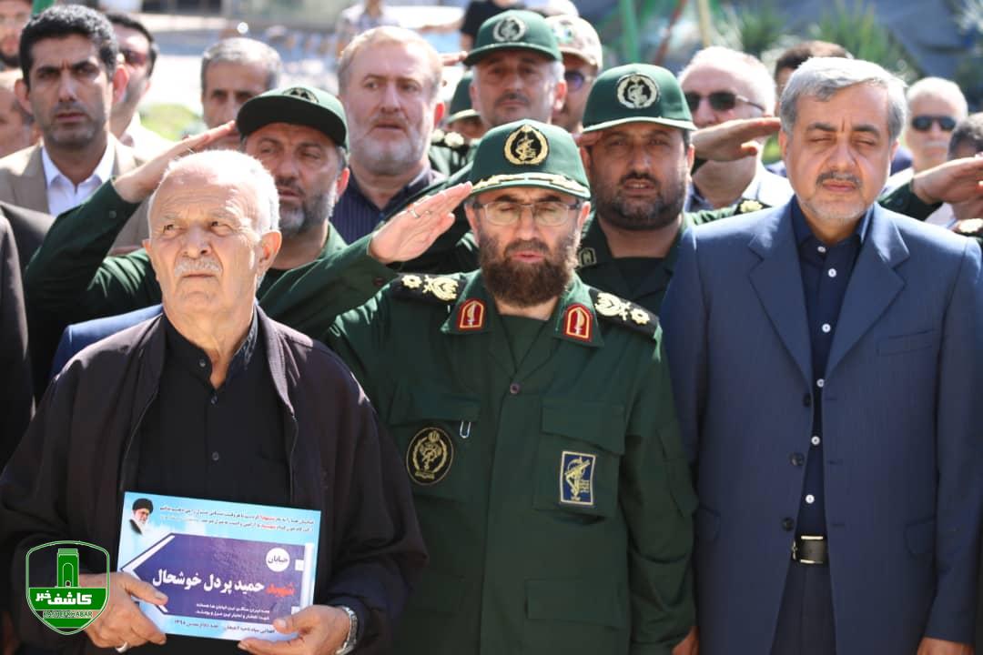 افتتاح گلزار شهدای گمنام لاهیجان