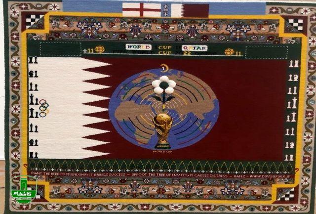 تابلو فرش بی نظیر ورزشکار ناشنوای گیلانی رونمایی شد تابلو فرش بی نظیر ورزشکار ناشنوای گیلانی رونمایی شد