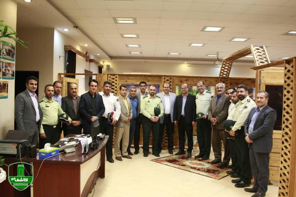 نشست مشترک مدیریت شهری با فرماندهی نیروی انتظامی و راهور شهرستان لاهیجان