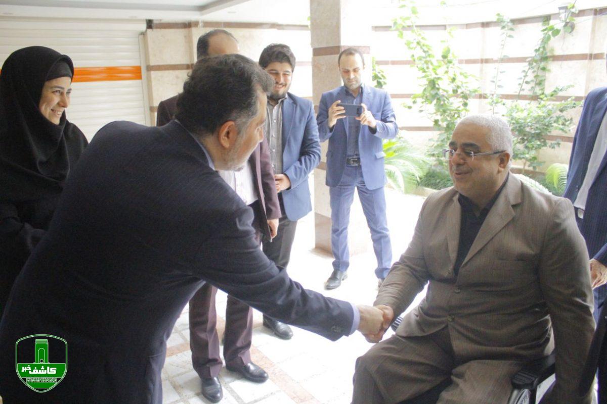 بازدید مهندس تندگویان از مرکز خدمات مشاوره و روانشناسی پایا