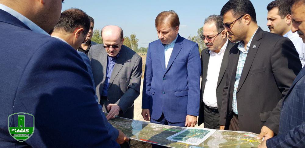 بازدید استاندار گیلان از پروژههای شاخص شهرستان لنگرود