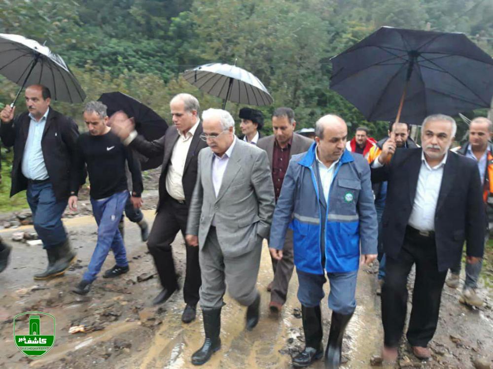 بازدید معاون هماهنگی امور عمرانی استانداری گیلان از مناطق سیل زده شفت بازدید معاون هماهنگی امور عمرانی استانداری گیلان از مناطق سیل زده شفت