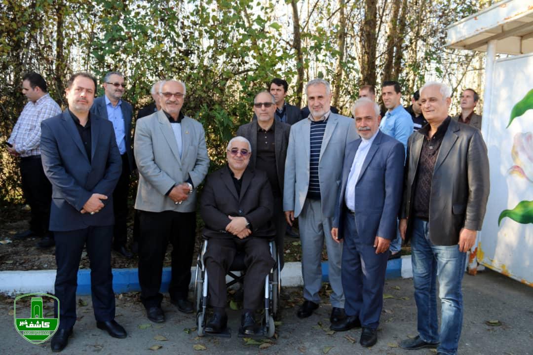 ترافیک چهرهها در مراسم تشییع پیکر مادر مدیرعامل باشگاه سپیدرود