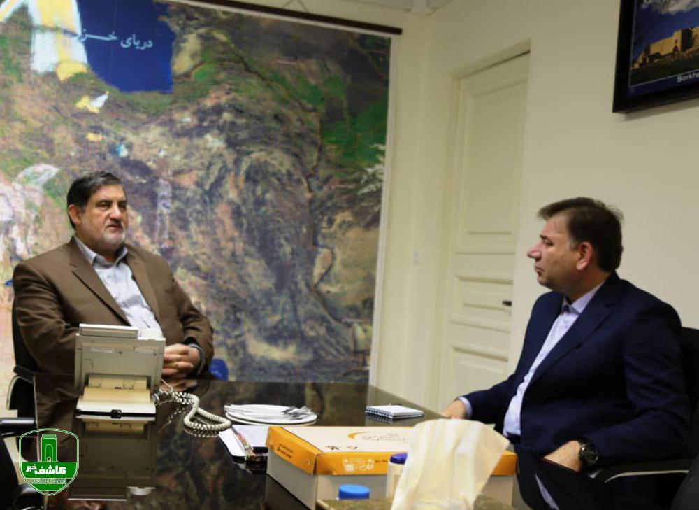 دیدار استاندار گیلان با رئیس سازمان مدیریت بحران کشور