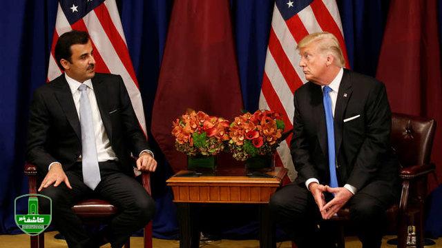گفتوگوی ترامپ با امیر قطر گفتوگوی ترامپ با امیر قطر