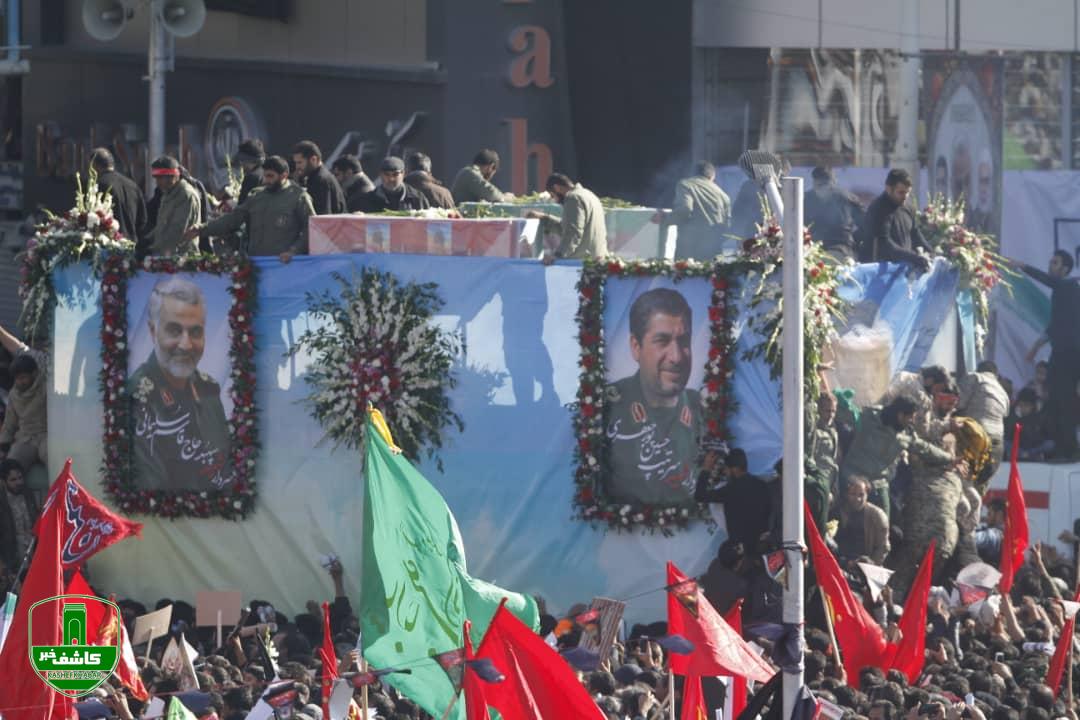 مراسم تشییع پیکر مطهر سردار شهید قاسم سلیمانی در کرمان