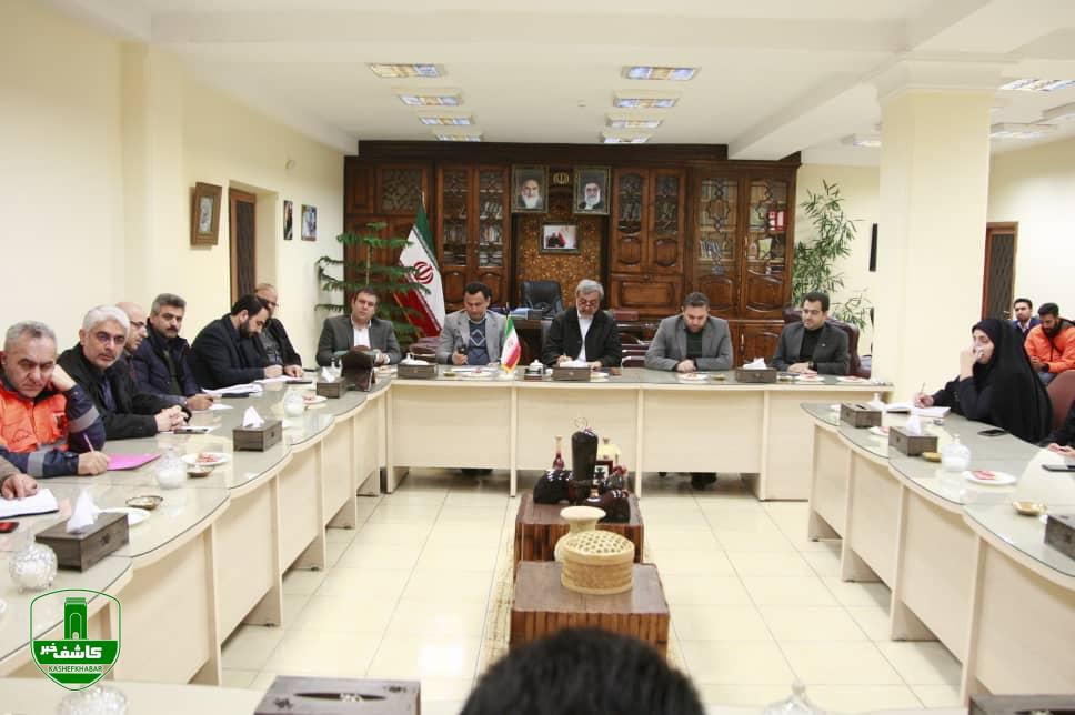 جلسه ستاد بحران _ شهرستان لاهیجان