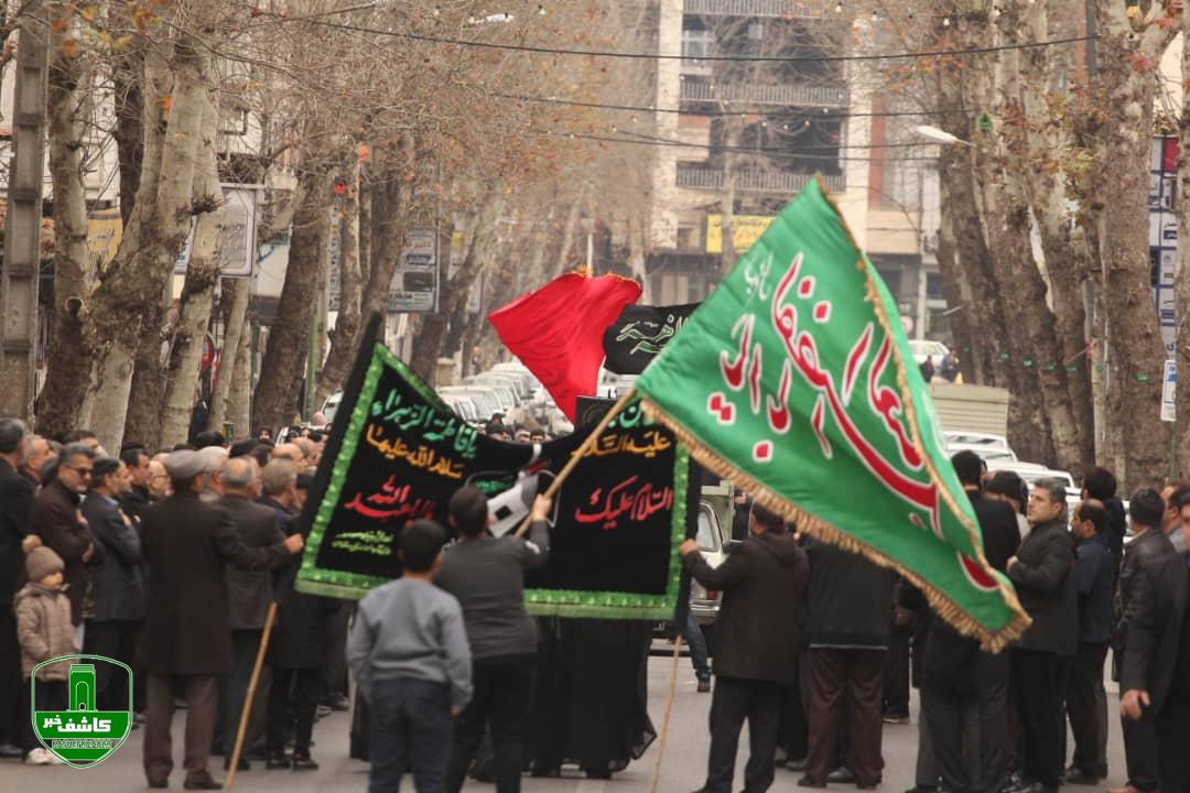 مراسم عزاداری شهادت بی بی دو عالم حضرت فاطمه (س)_لاهیجان