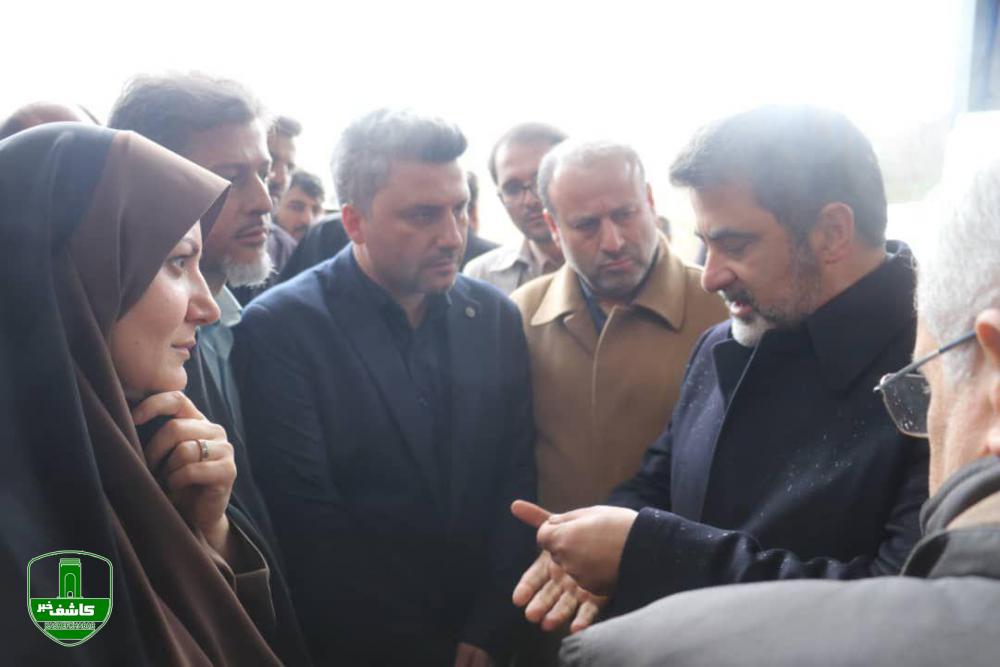 بازدید معاون وزیر کشور از محل دفن زباله سراوان رشت