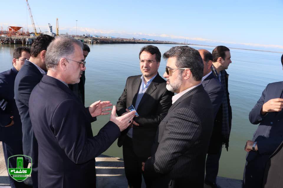 بازدید معاون وزیر کشور از منطقه آزاد انزلی بازدید معاون وزیر کشور از منطقه آزاد انزلی