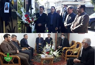 دیدار مقامات وزارت بهداشت و دانشگاه علوم پزشکی گیلان با خانواده پرستار مرحومه بیمارستان میلاد لاهیجان دیدار مقامات وزارت بهداشت و دانشگاه علوم پزشکی گیلان با خانواده پرستار مرحومه بیمارستان میلاد لاهیجان