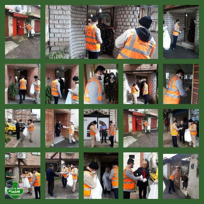 توزیع هفت هزار ماسک توسط شهرداری لاهیجان بین شهروندان