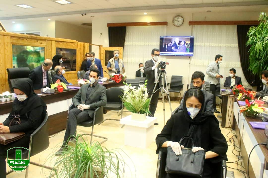 نشست مشترک نمایندگان ادوار شورای اسلامی شهر لاهیجان به مناسبت روز شوراها