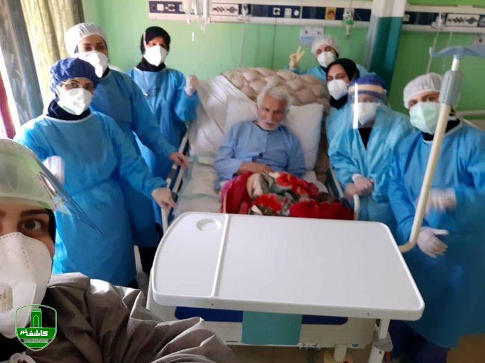 شکست کرونا توسط بیمار ۷۷ ساله