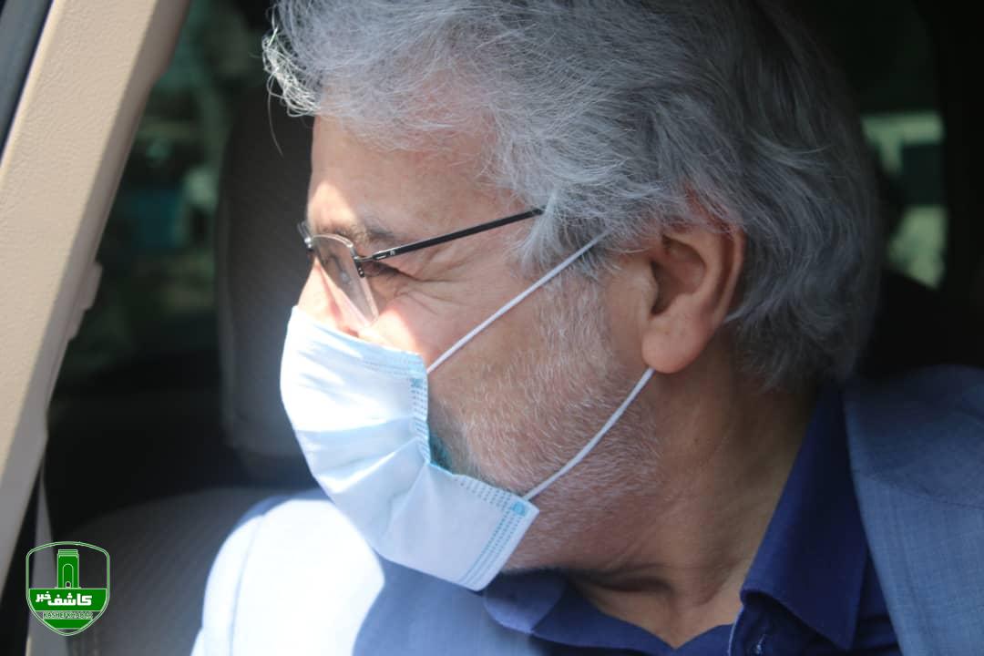 بازدید میدانی دکتر نوبخت (رئیس سازمان برنامه بودجه و معاون رئیس جمهور)از پروژه پل غیرهمسطح میدان گیل _لاهیجان