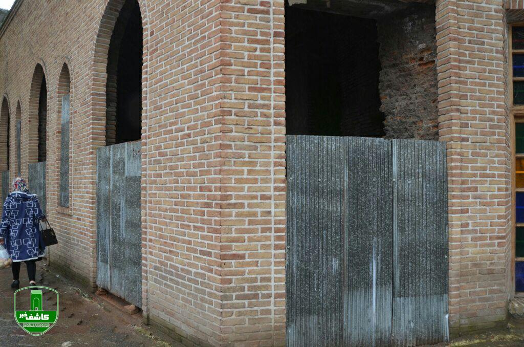 مسدود کردن درب های ورودی حمام گلشن لاهیجان/ جمع آوری پاتوق معتادین متجاهر