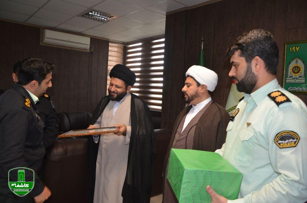 تقدیر امام جمعه لاهیجان از کارکنان جهادی و صحیح العمل پلیس این شهرستان