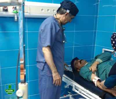 اهدا خون پزشک بیمارستان تالش برای نجات جان مادر جوان