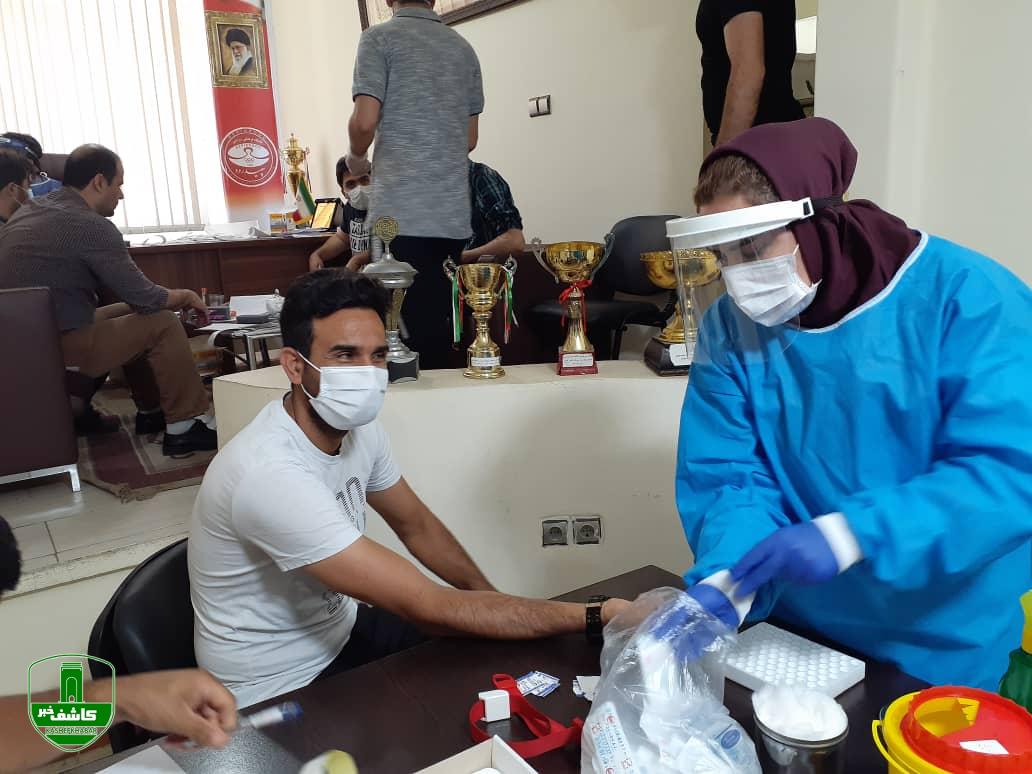 انجام دومین مرحله تست کرونا باشگاه سپیدرود رشت انجام دومین مرحله تست کرونا باشگاه سپیدرود رشت