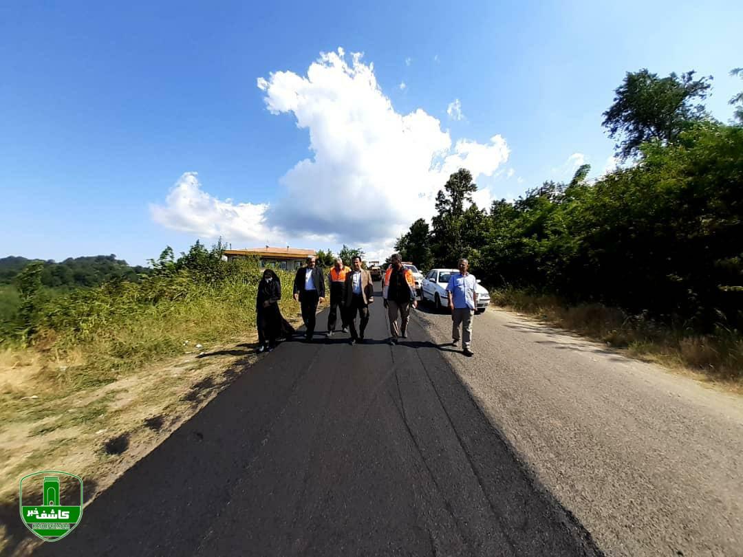 پروژه آسفالت سوستان از امروز آغازشد.