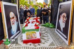 تشییع پیکر مطهر شهید سرباز وظیفه افشین آشناور