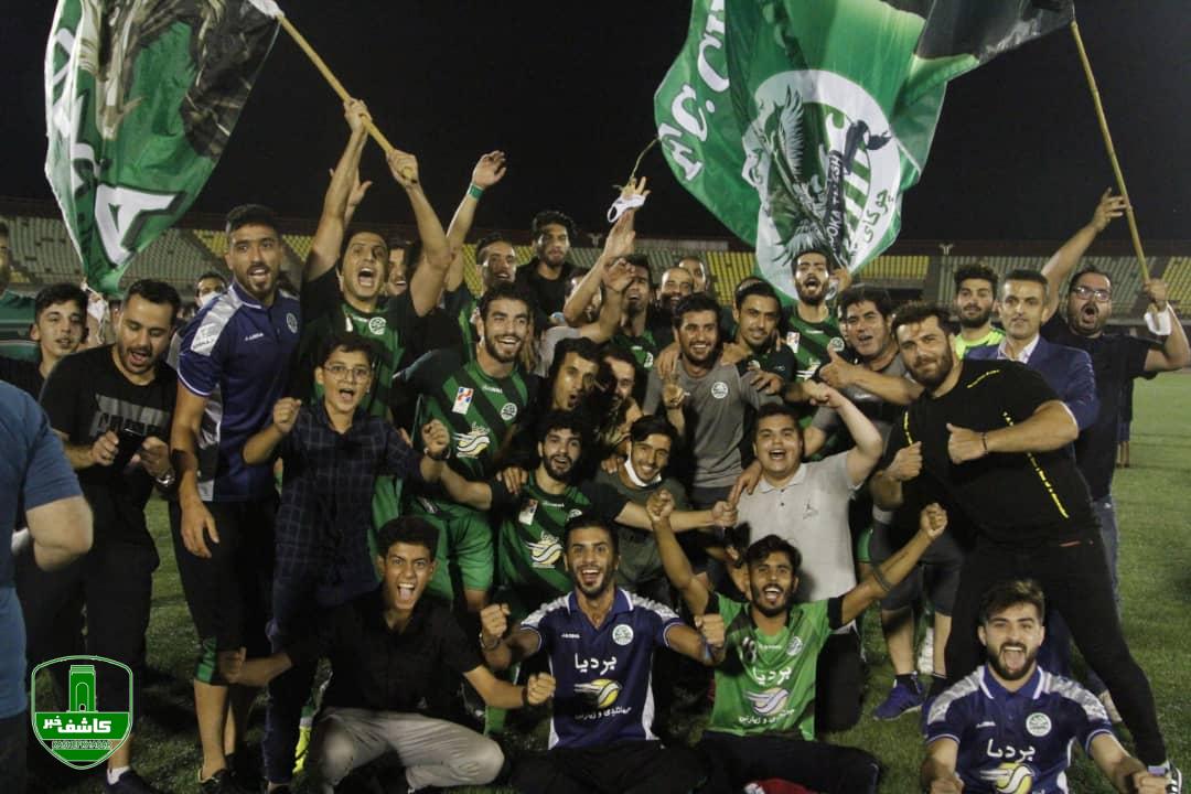 پایان خوش چوکا با صعود به لیگ دسته یک فوتبال کشور