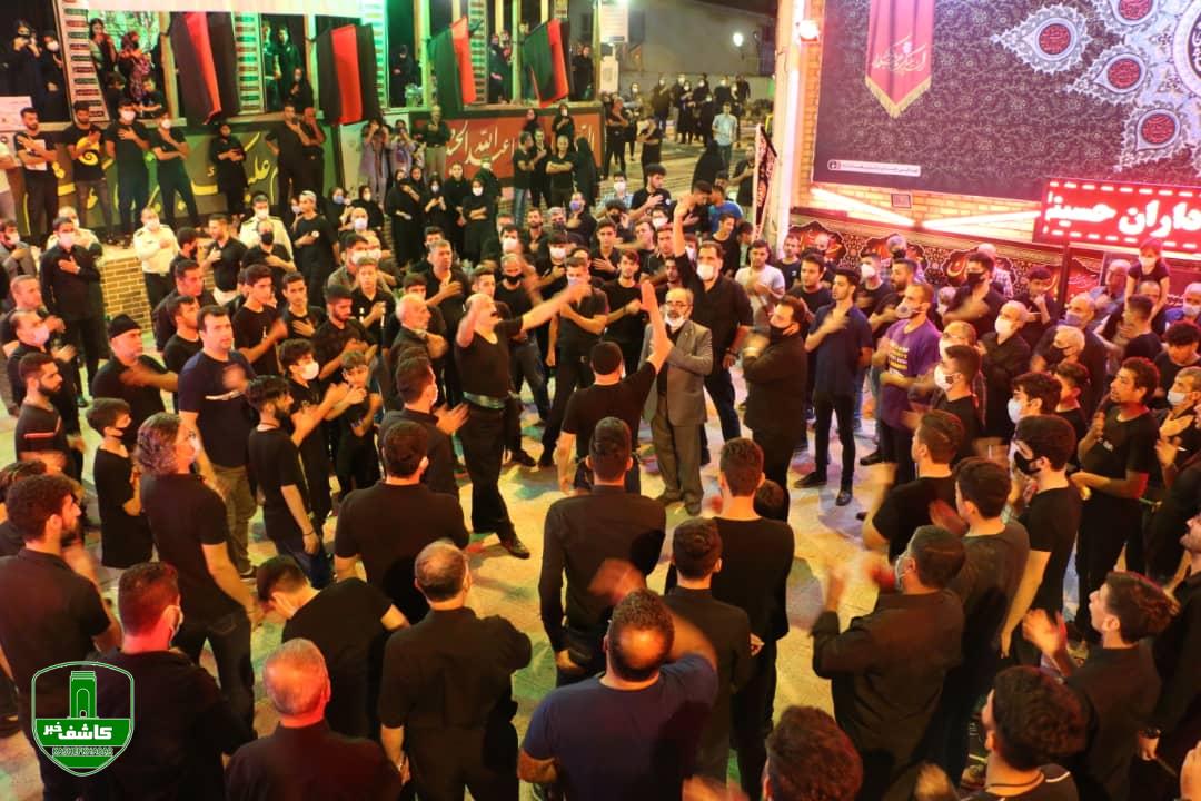 مراسم شام غریبان ابا عبدالله _ بقعه امیرشهید لاهیجان