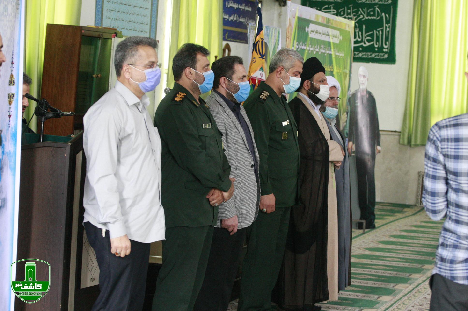آئین تکریم و معارفه فرمانده سپاه ناحیه لاهیجان + تصاویر