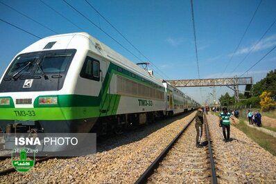 یک نفر بر اثر برخورد قطار متروی تهران-کرج جان باخت