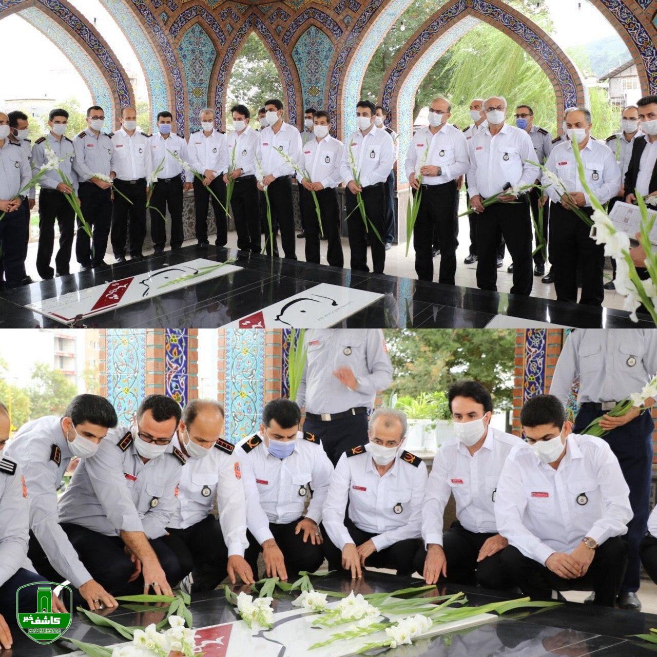 گلباران گلزار شهدای گمنام لاهیجان گلباران گلزار شهدای گمنام لاهیجان