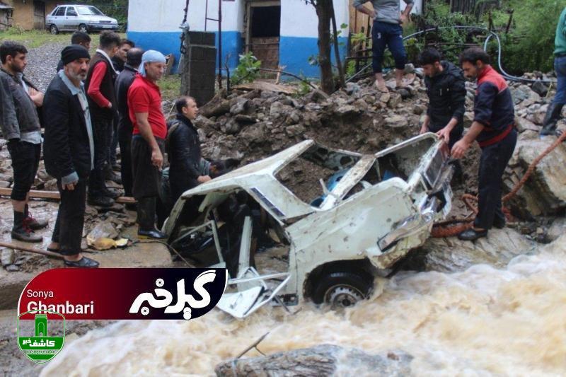 جان باختن دو نفر بر اثر سیل در تالش جان باختن دو نفر بر اثر سیل در تالش