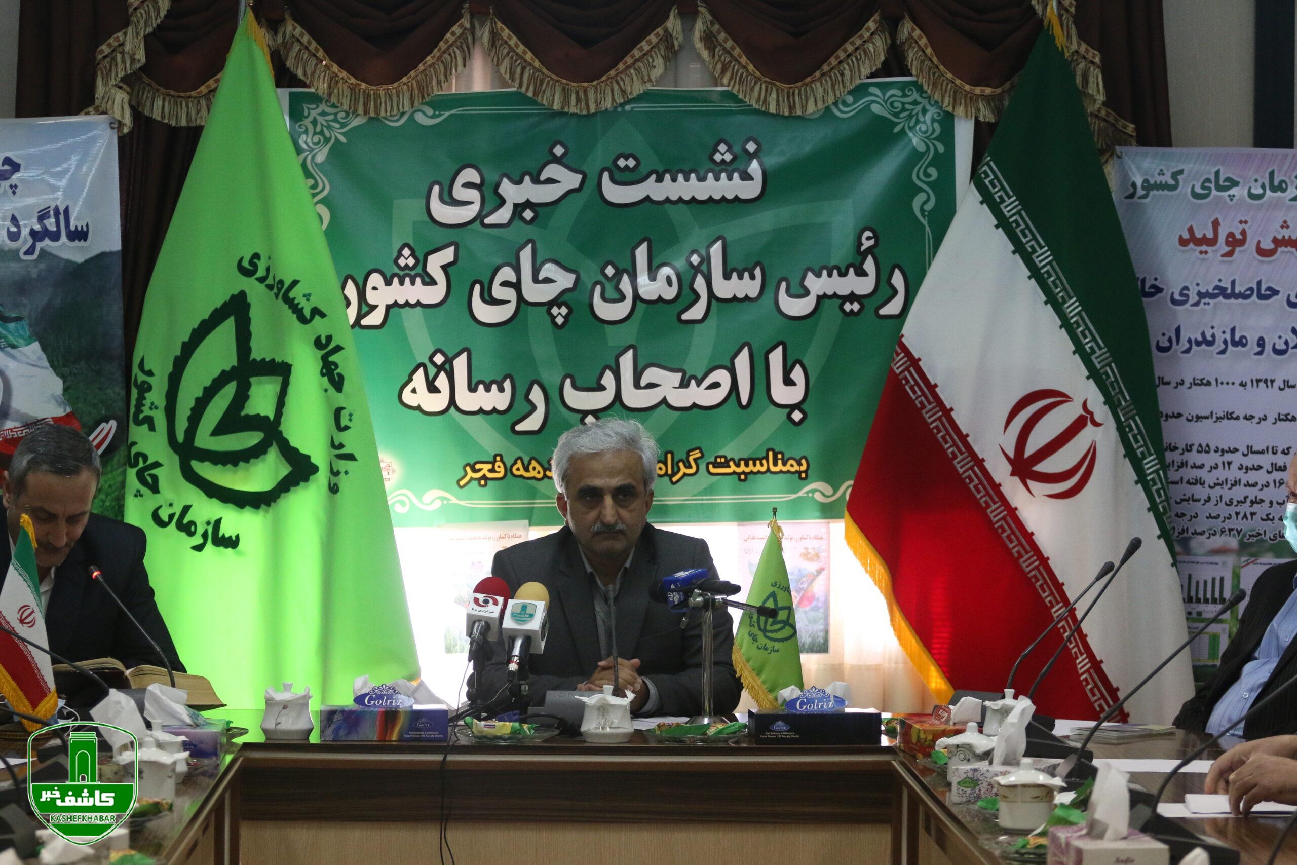 چای تولید داخل ۳۰ درصد نیاز کشور را تأمین می کند چای تولید داخل ۳۰ درصد نیاز کشور را تأمین می کند