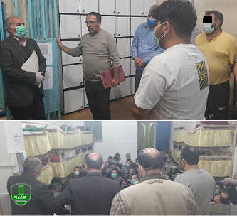 در بازدید سرزده محمدی اصل از زندان آستارا بر استفاده از ظرفیت های قضایی به جهت استفاده از تاسیسات حقوقی مددجویان تاکید شد در بازدید سرزده محمدی اصل از زندان آستارا بر استفاده از ظرفیت های قضایی به جهت استفاده از تاسیسات حقوقی مددجویان تاکید شد