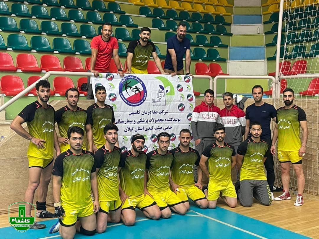 کبدی کاران گیلانی در جمع ۸ تیم برتر کشور