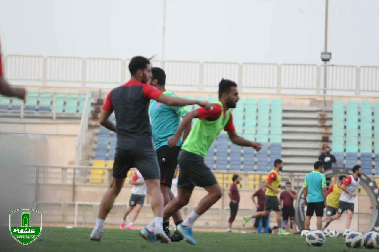 تمرین امروز تیم فوتبال پرسپولیس تمرین امروز تیم فوتبال پرسپولیس