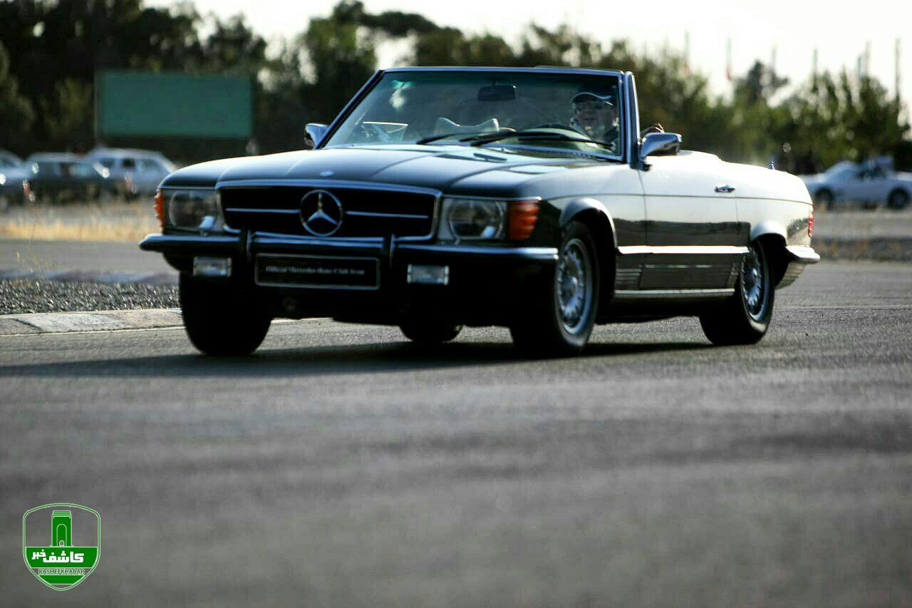 گردهمایی خودروهای کلاسیک مرسدس بنز در تهران