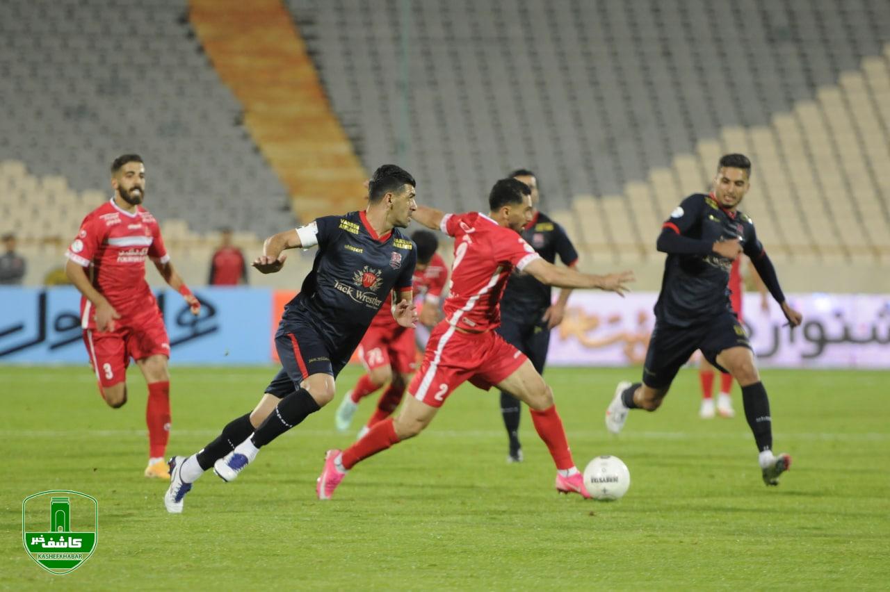 دیدار تیم های فوتبال پرسپولیس _نساجی