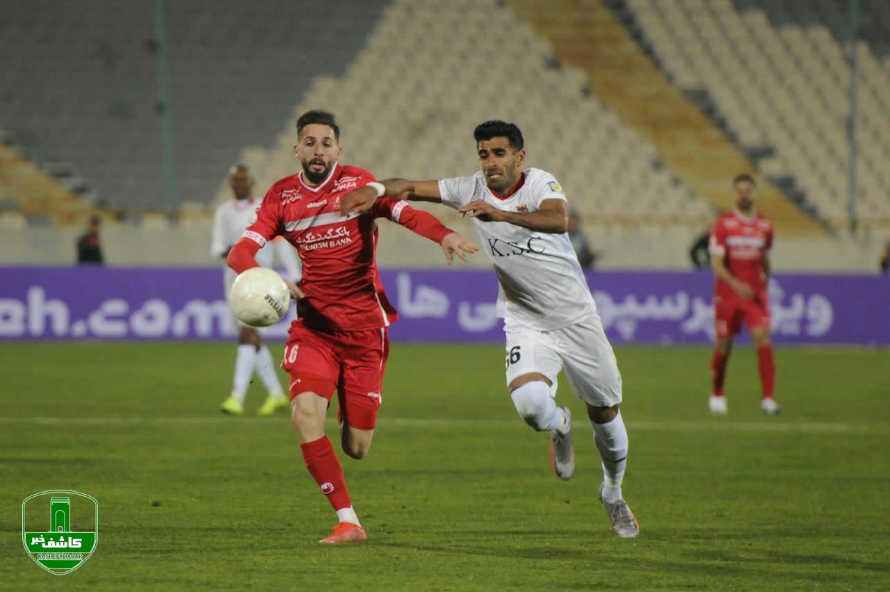 تیم فوتبال پرسپولیس تهران مقابل فولاد خوزستان به پیروزی رسید.