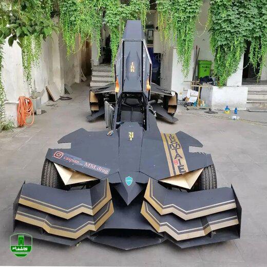 اختراع جدید مرد گیلانی با موتور پیکان اختراع جدید مرد گیلانی با موتور پیکان