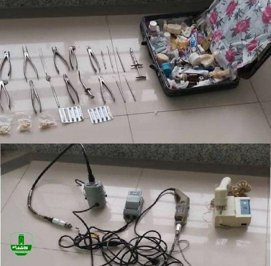 دستگیری دندانپزشک قلابی در املش
