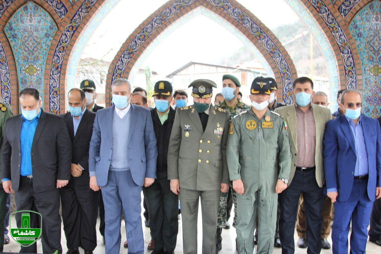 بهره برداری قرارگاه خدمات محرومیت زدایی و جهادی نیروی زمینی ارتش _ لاهیجان