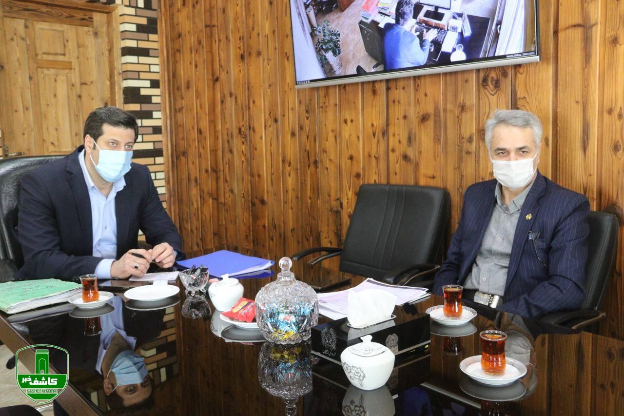 مدیر کل مخابرات گیلان با شهردار لاهیجان دیدار کرد