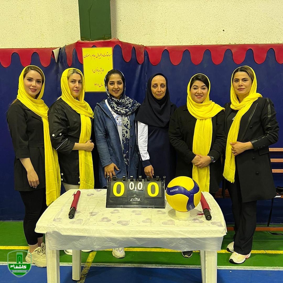 برنامه مسابقات والیبال بانوان جام رمضان شهرستان لاهیجان