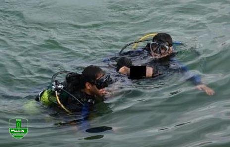غرق شدن نوجوان مسافر در دریا در منطقه آزاد انزلی