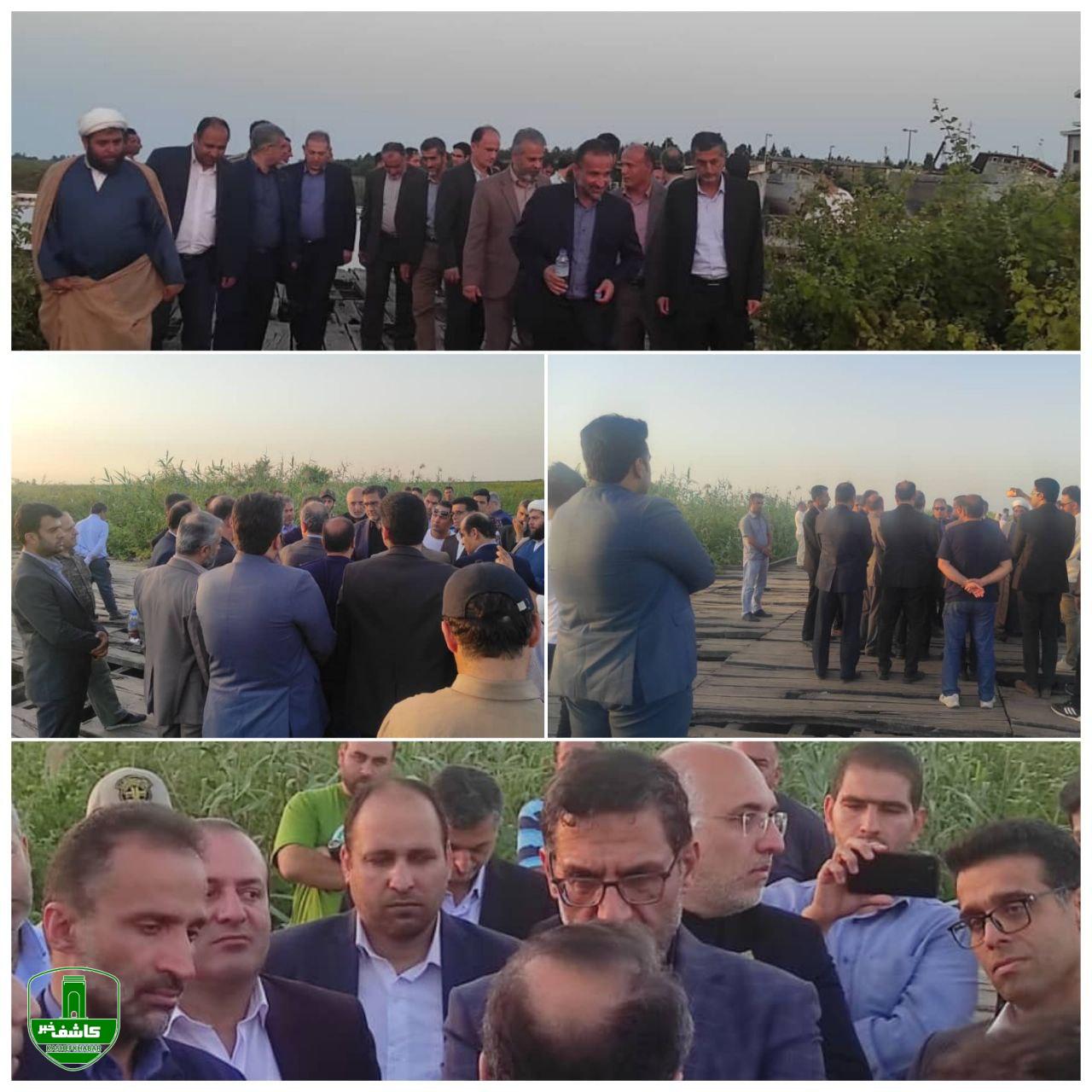 حضور مجتبی ذوالجودی معاون محیط زیست دریایی و تالاب ها سازمان محیط زیست در بندر کیاشهر حضور مجتبی ذوالجودی معاون محیط زیست دریایی و تالاب ها سازمان محیط زیست در بندر کیاشهر