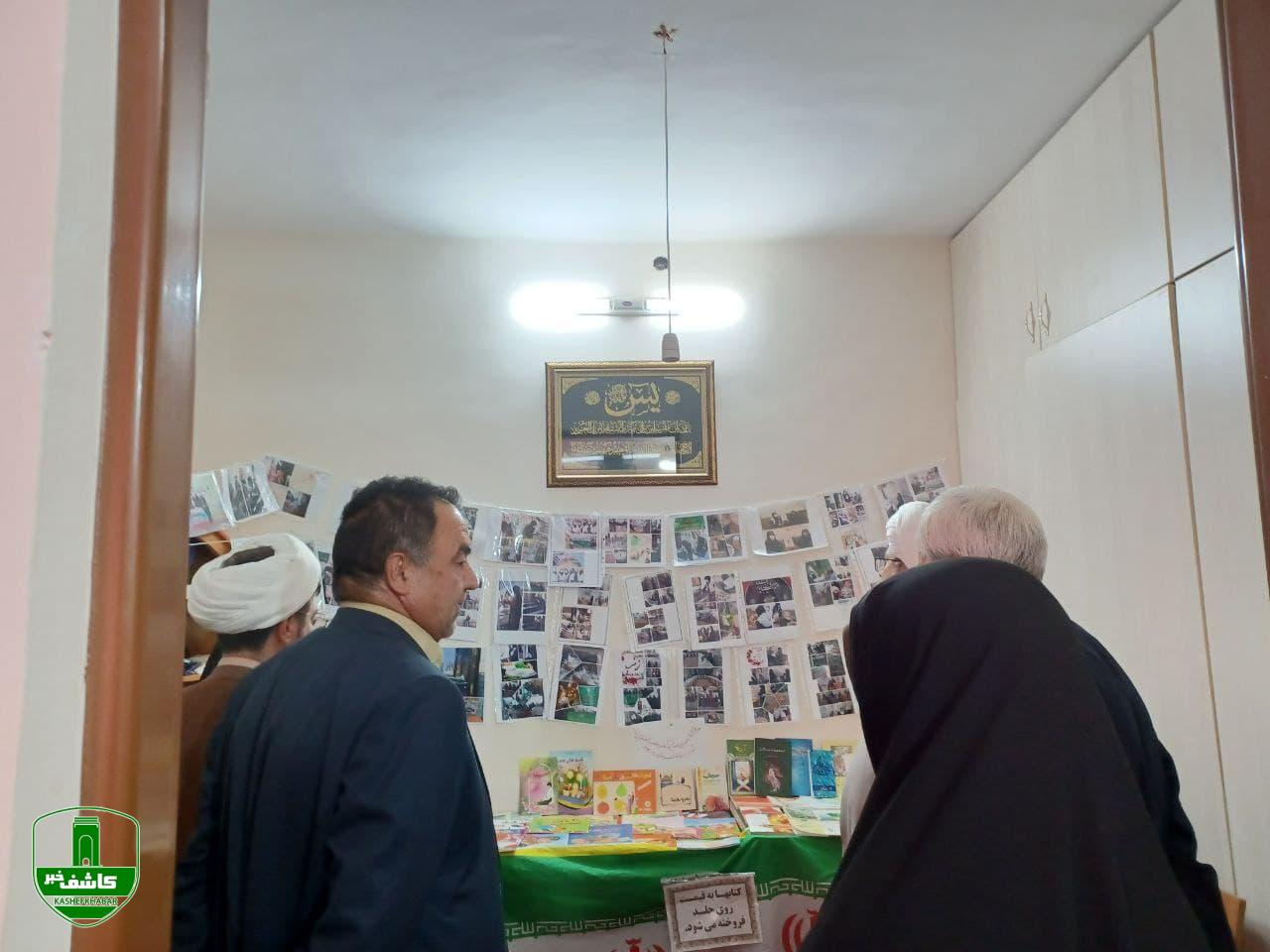 بازدید امام جمعه شهرستان کاشمر از کانون خادمیاران خدمت رضوی