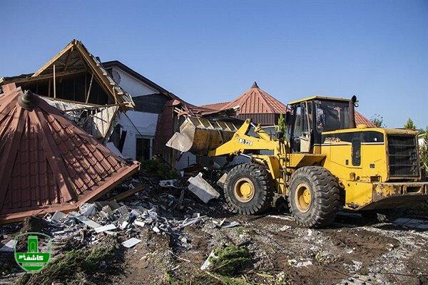 معاون دادگستری گیلان خبر داد؛ اجرای حکم تخریب ۴ دستگاه ویلای غیر مجاز در گیلان