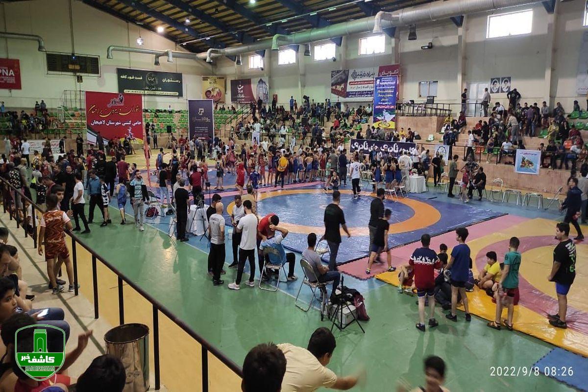 مسابقات قهرمانی خردسالان کشتی استان گیلان در لاهیجان مسابقات قهرمانی خردسالان کشتی استان گیلان در لاهیجان